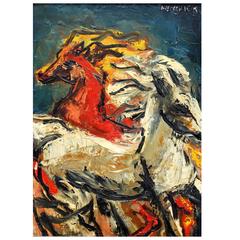 Impressionist Abstract Painting 9