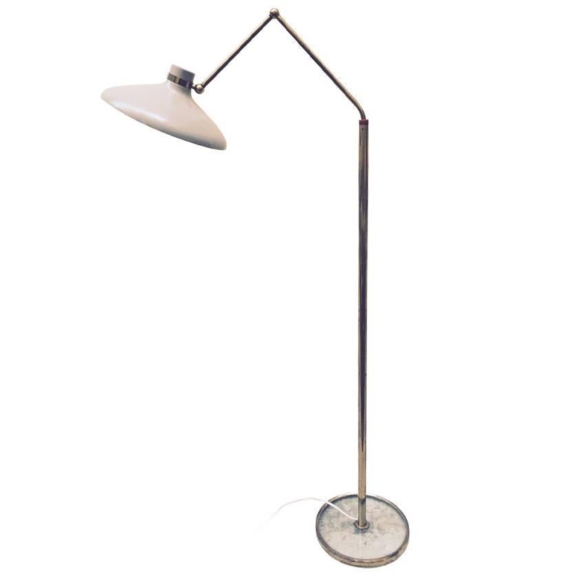 Floor Lamp Designed by Gio Ponti for Fontana Arte For Sale