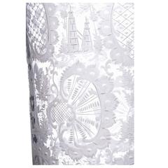 Chrystal Netherland Old Vase, Finely Engraved