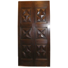 Antique Walnut Door 