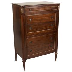 Antique Aesthetic Style Tall Commode