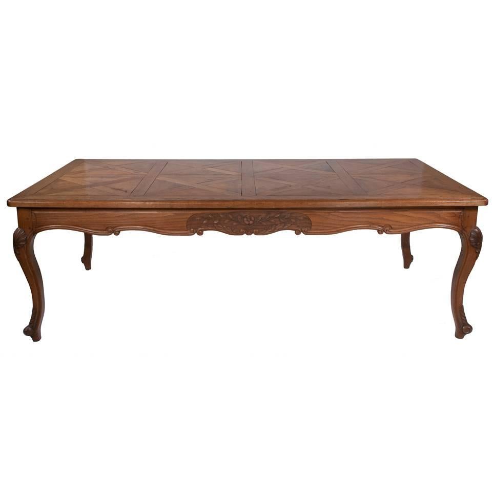 Country French Dining Table For Sale