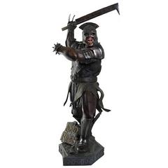 Lord of the Rings Warrior Statue Uruk-Hai. SOLD