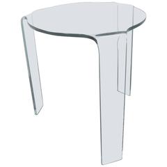 Fiam Molded Glass Table