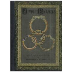 Antique "Jeypore Enamels" Book