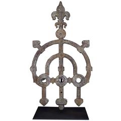 Wrought Iron Building Ornament from the Estate of Jose Thenee