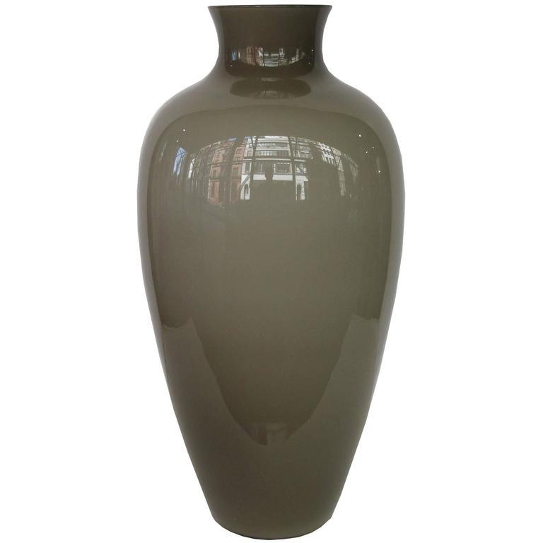 Cinese" Large Italian Art Glass Vase by Paolo Venini For Sale at 1stDibs
