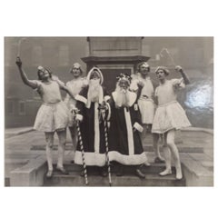 Albert Hester Photograph Christmas 1933 Clapton London, London Hospital Band