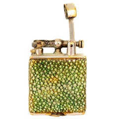 Vintage Parker Bacon 'The Efficient Lighter' after Dunhill Shagreen