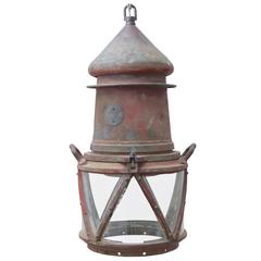 Antique Bronze Buoy Lantern