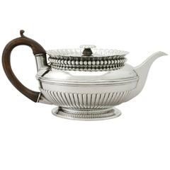 Sterling Silver Teapot by Paul Storr, Antique George III