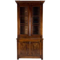 19th Century Walnut Bookcase 12
