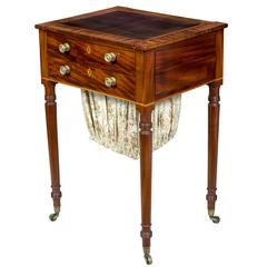 Federal/ Sheraton Mahogany Inlaid Games Table, New England, circa 1810 9