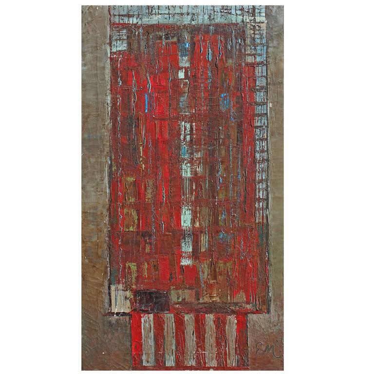 Abstract Oil Painting For Sale at 1stdibs