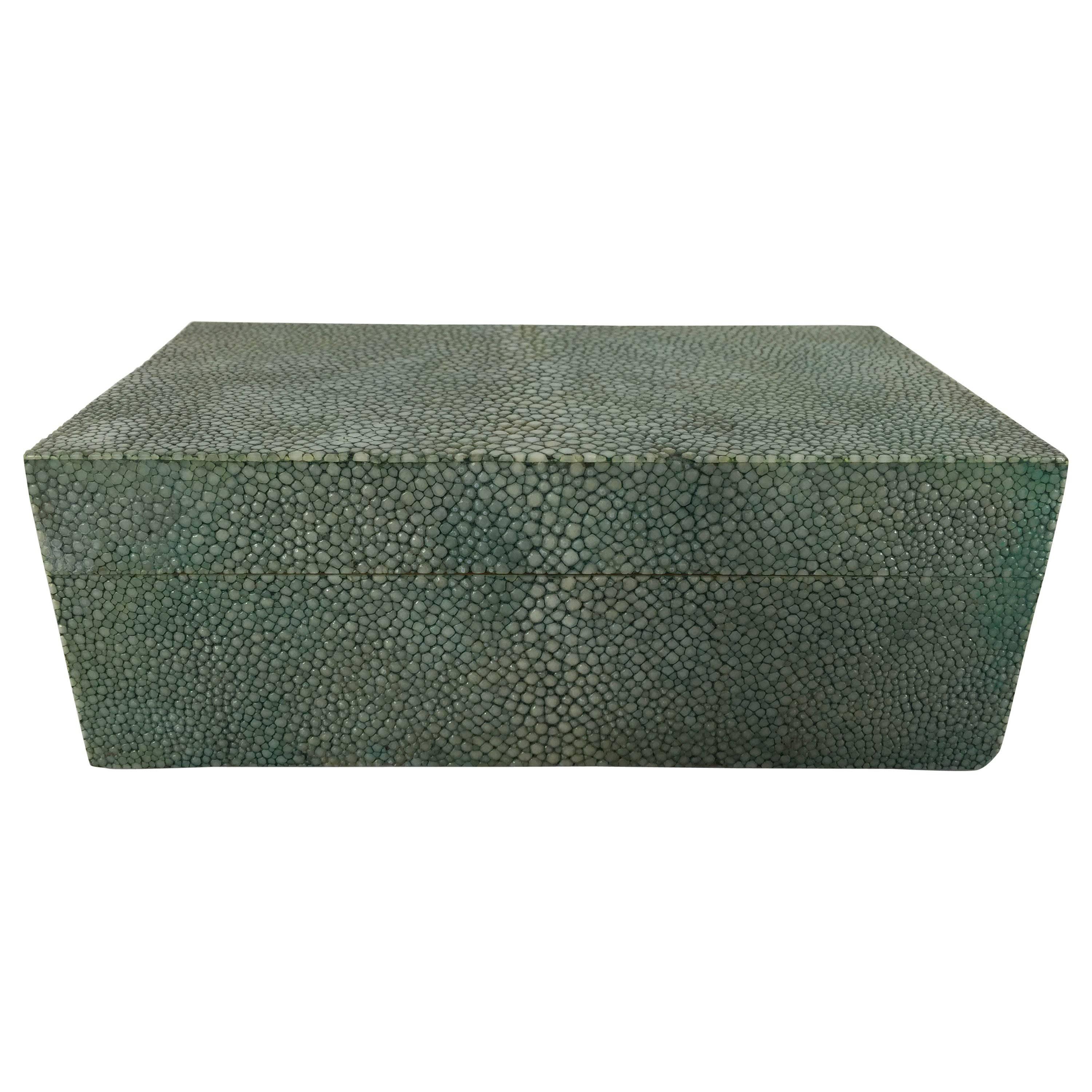 Art Deco Dunhill Shagreen Table Box
