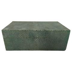 Art Deco Dunhill Shagreen Table Box