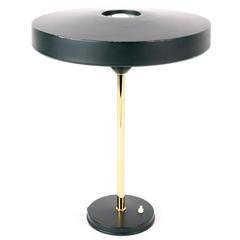 Louis Kalff copper desk lamp for Dutch Philips 10