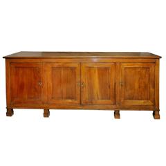 Antique Large French Cherrywood Dresser, circa 1790