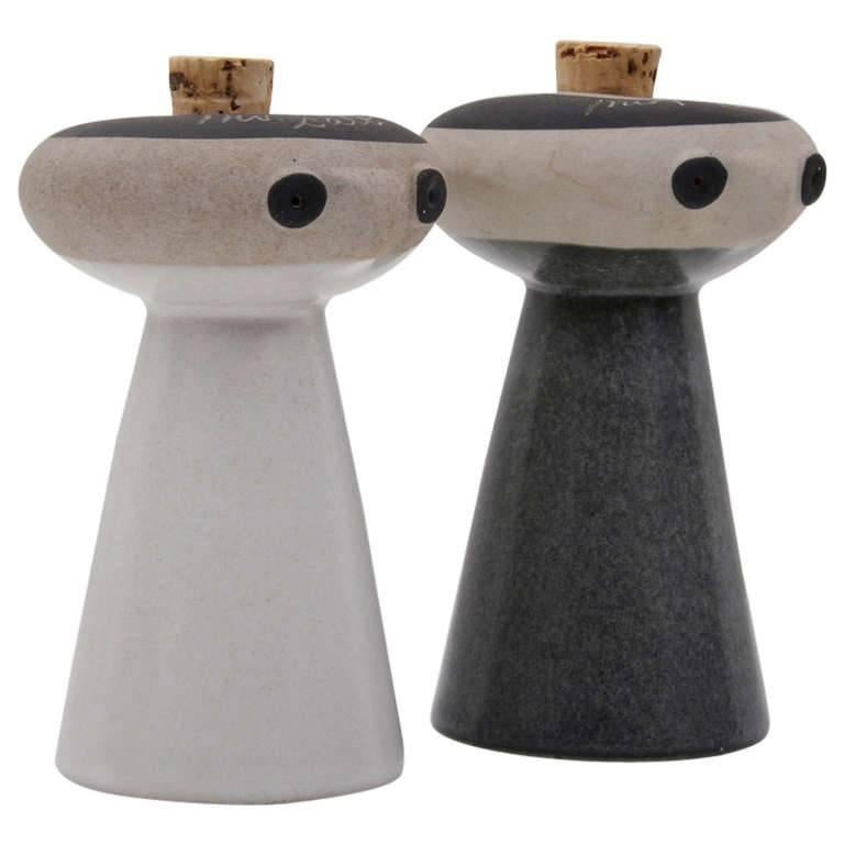 Mr. Salt and Mrs. Pepper from Bennington Pottery by David Gil