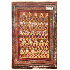 Antique Caucasian Kuba Rug