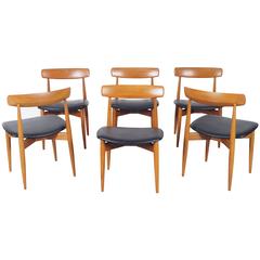 Danish Teak Dining Chairs by H.W. Klein 8