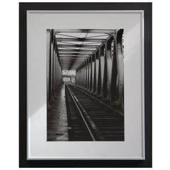 Black and White 1960s Photography, Railway Bridge 6