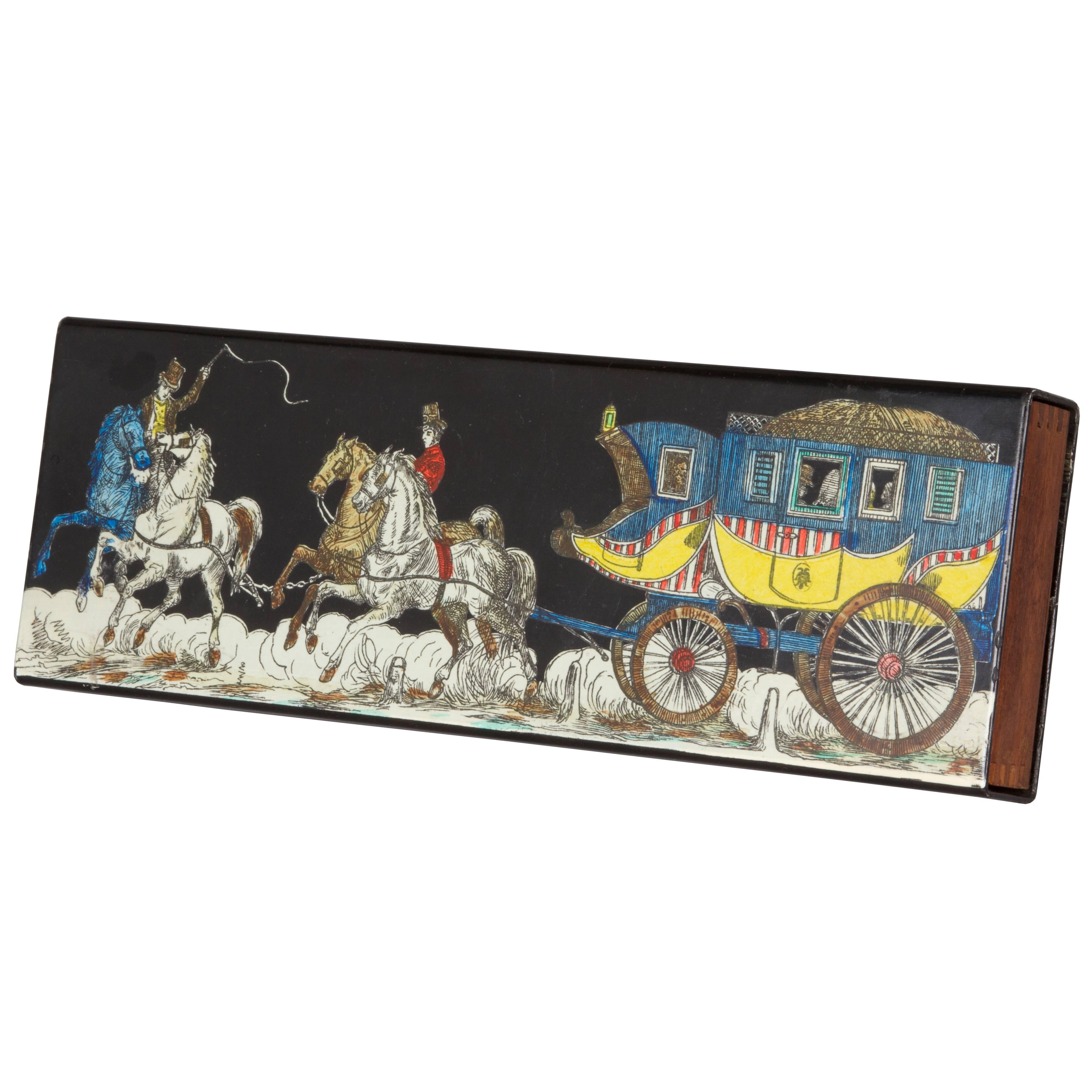 Fornasetti Box Horse and Carriage For Sale
