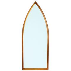 Retro Gothic Style Giltwood Labarge Wall Mirror