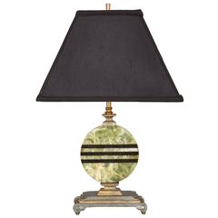 Art Deco Onyx Lamp