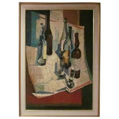 Signed and Dated Painting by Italian Painter Paolo Frosecchi