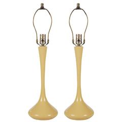 Mid-Century Modern Pair of Table Lamps by Laurel 10