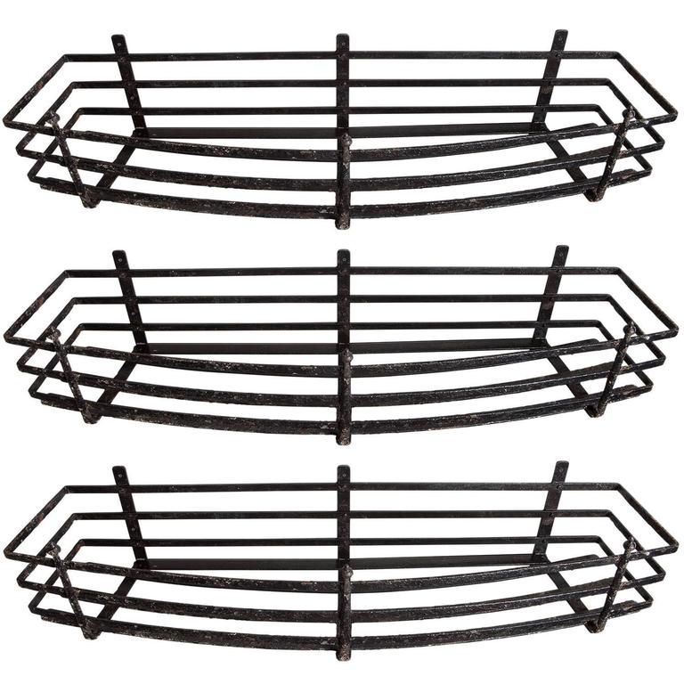Cast Iron Window Boxes at 1stDibs