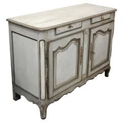 Painted Louis XV Period Buffet Cupboard, circa 1760 12
