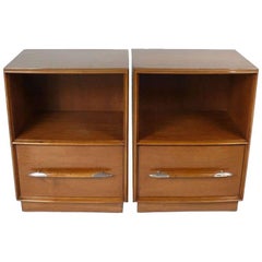 Pair of Night Stands by T.H. Robsjohn Gibbings for Widdicomb