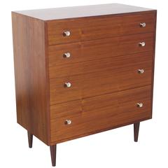 Vintage Walnut Chest of Drawers by Milo Baughman