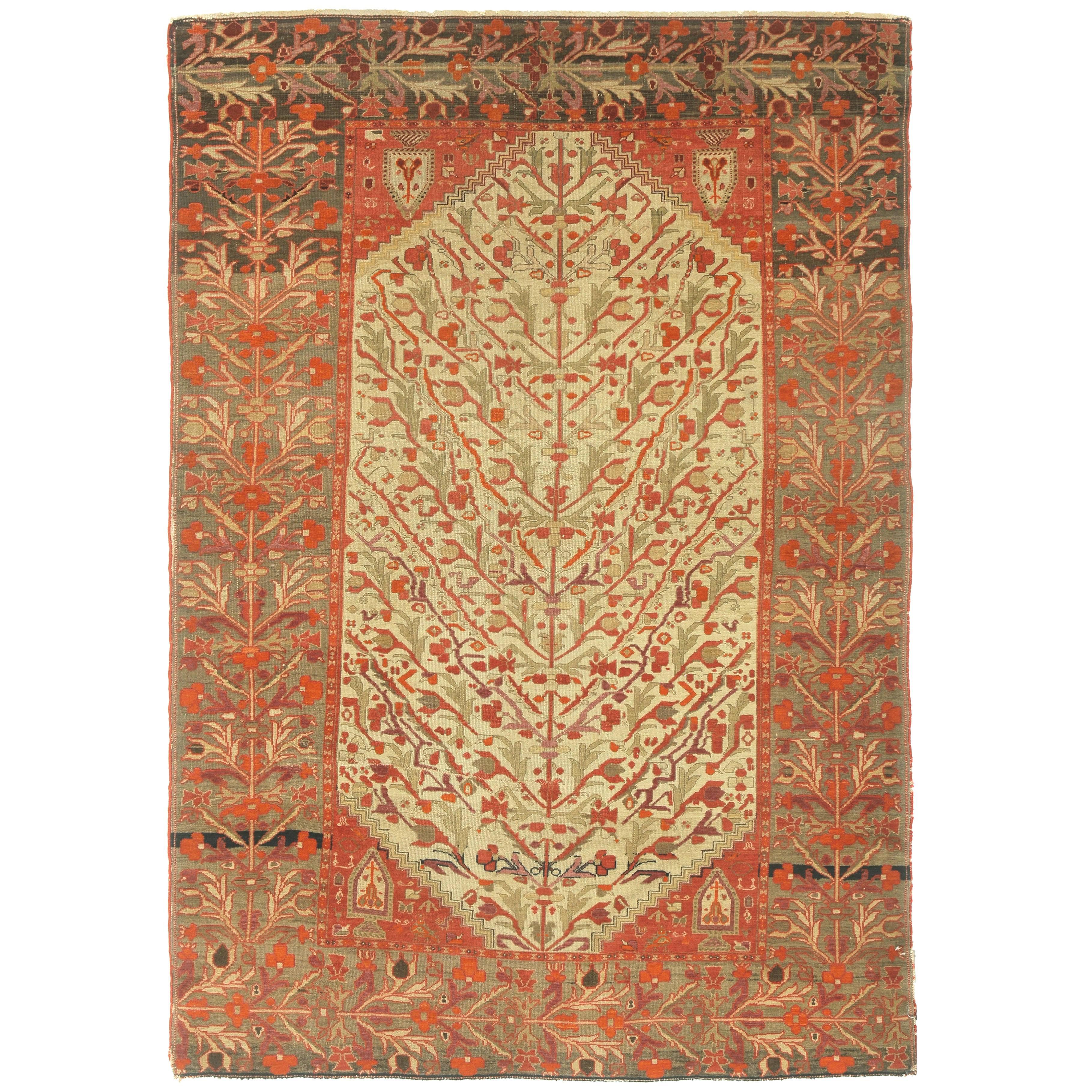 Antique Persian Mishan Malayer Rug For Sale