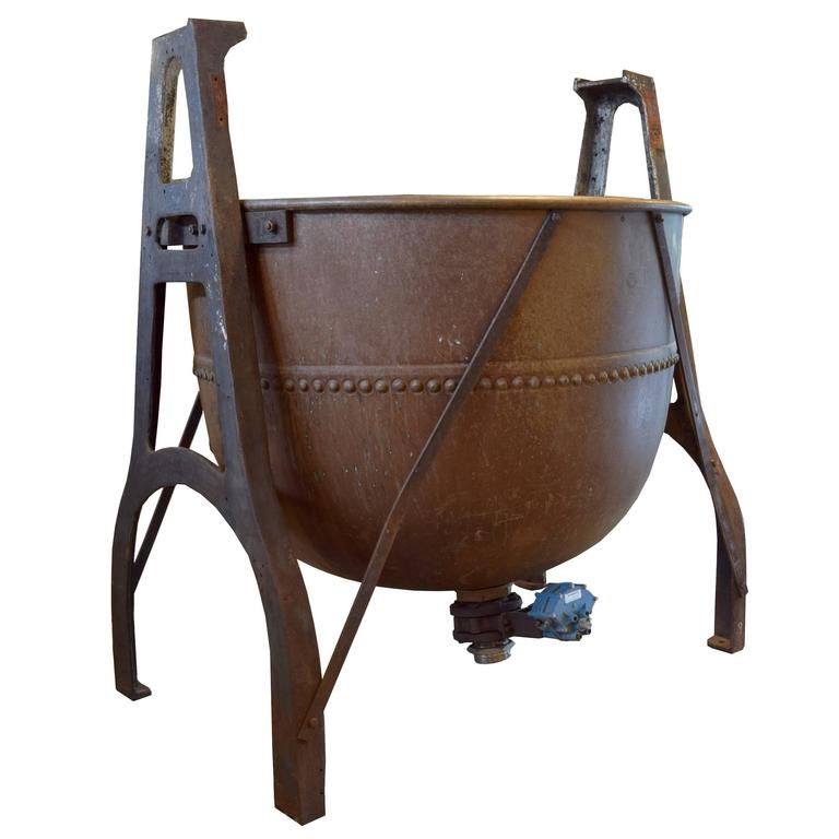 Giant Copper Kettle from the Hershey Factory For Sale at 1stdibs