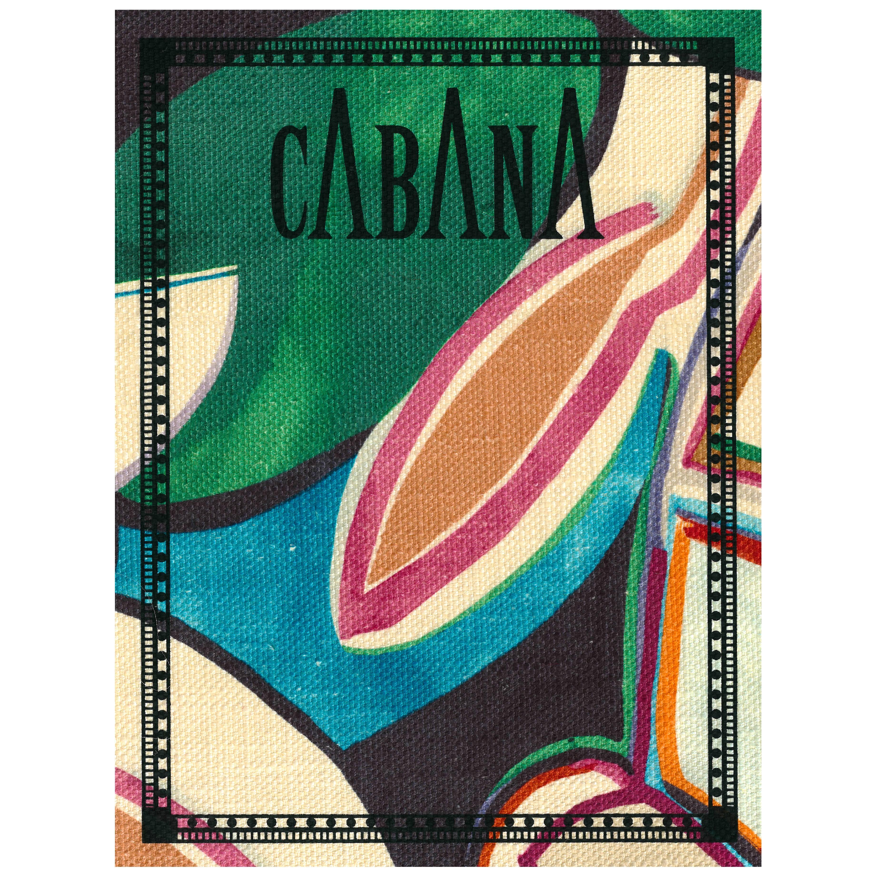 Cabana Issue Four with Cover in Dedar Fabric For Sale