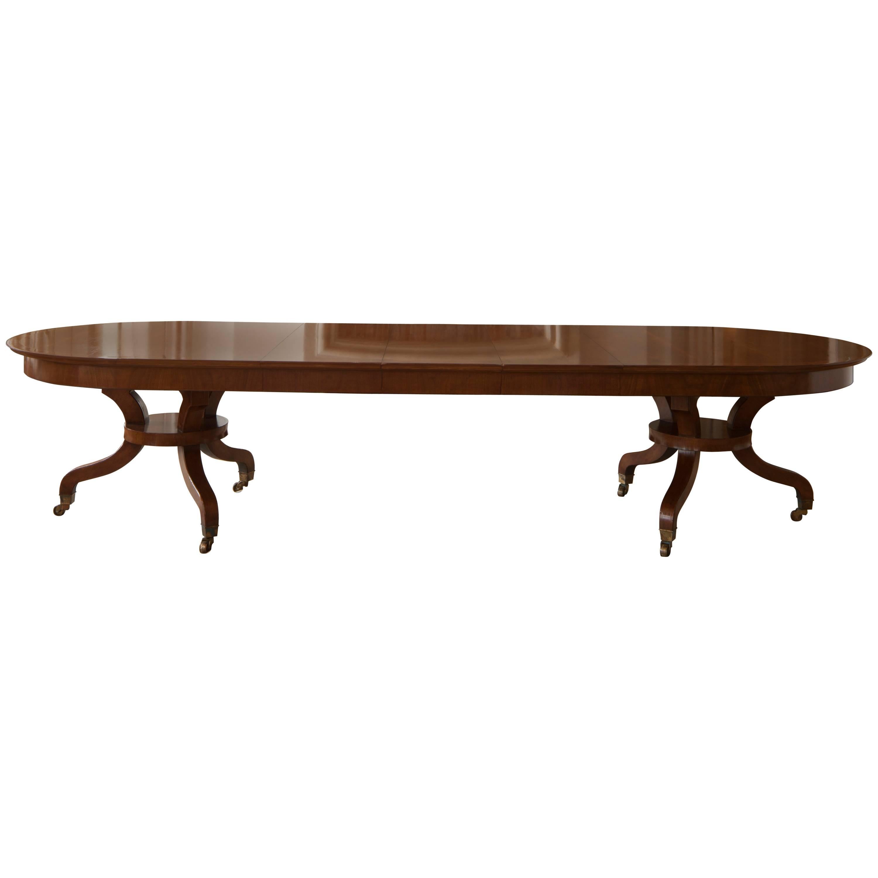 David Easton Walnut Extending Table