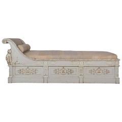 19th Century Painted Day Bed