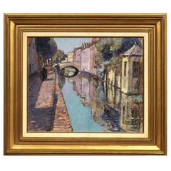 'Forest Path' Oil on Canvas by Heinrich Bohmer For Sale at 1stdibs