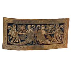 17th Century Flemish Tapestry Panel