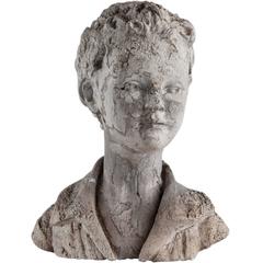 Bust of a Young School Boy