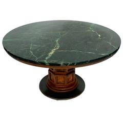 Midcentury Marble Center Table by Widdicomb
