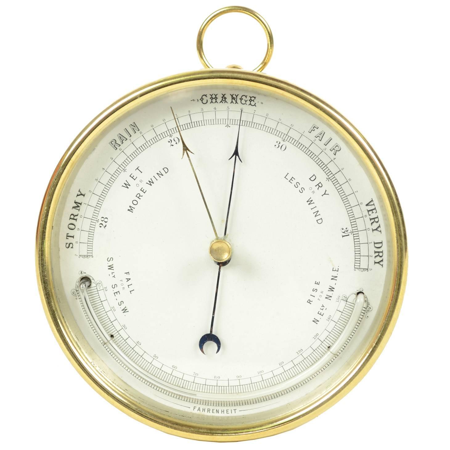 Aneroid Barometer at 1stdibs