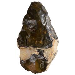 Prehistoric Acheulian Flint Hand Axe, 800, 000 BC