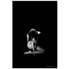 Female Nude in the Spotlight Photograph 7