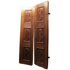 Used Walnut Entry Door