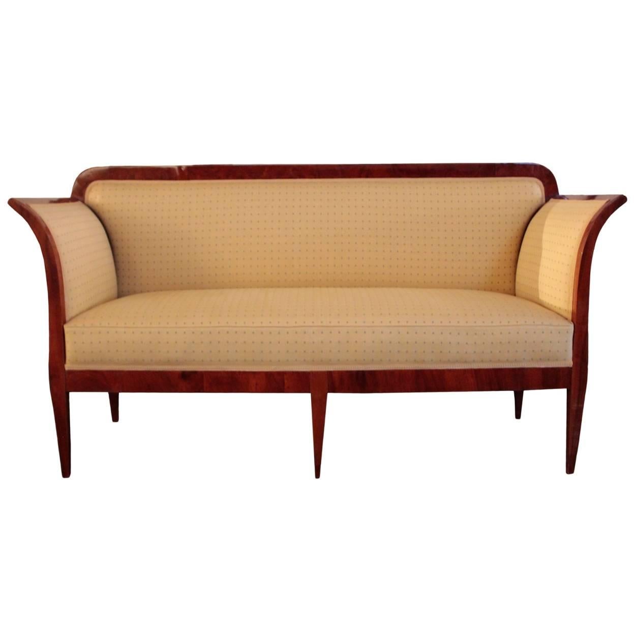 Viennese Biedermeier Period Settee