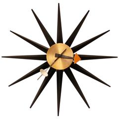 George Nelson for Howard Miller Sunburst Clock